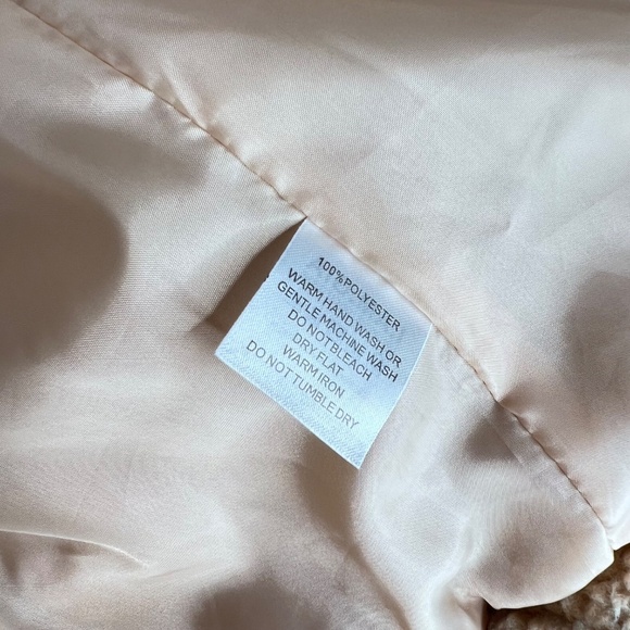 I. AM. GIA. Pixie Teddy Bear Sherpa Tan Jacket Coat L - Picture 5 of 6